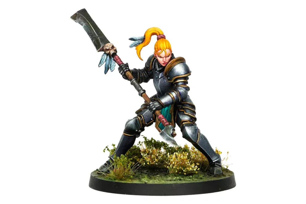 Angel Giraldez Miniatures - Elysia (Armor Version) - Limited edition - 54mm Figure