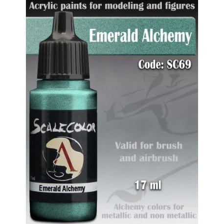 Scale 75 Scalecolor Metal N' Alchemy  17ml - Emerald Alchemy