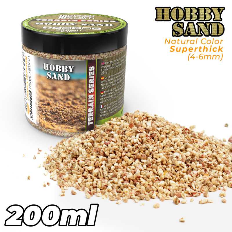 GSW Hobby Sand - Extra Thick Natural - 200ml