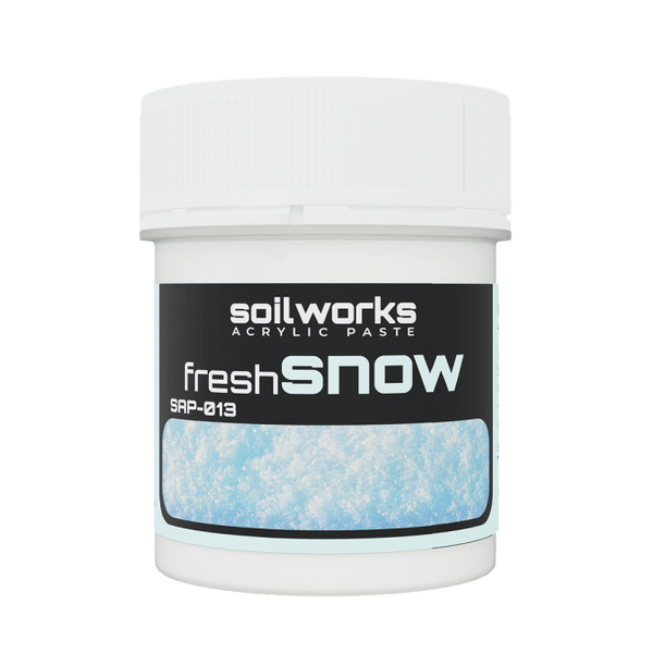 Scale 75 Dioramas Soilworks Ground Pastes 100ml - Fresh Snow