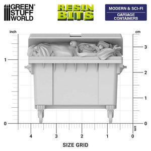 GSW Resin Basing Set - Garbage Container