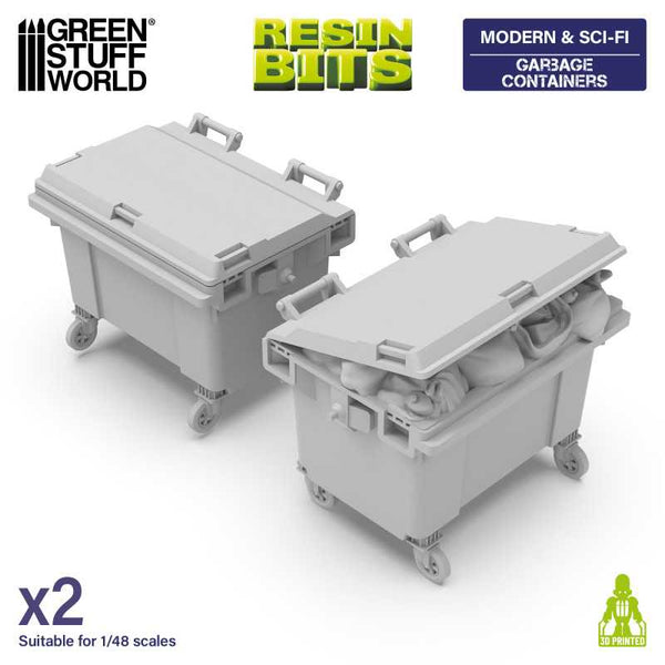 GSW Resin Basing Set - Garbage Container