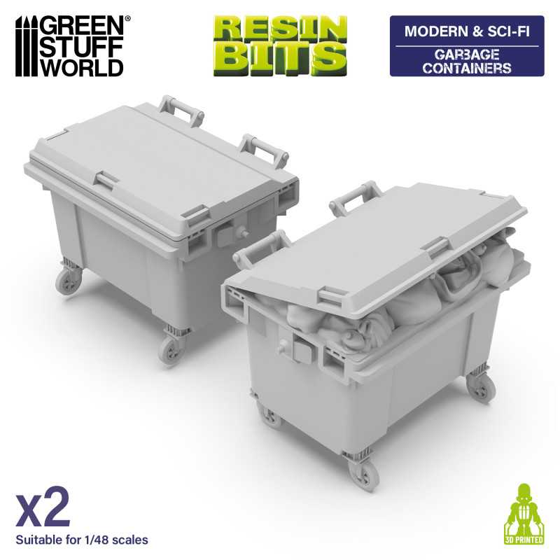 GSW Resin Basing Set - Garbage Container