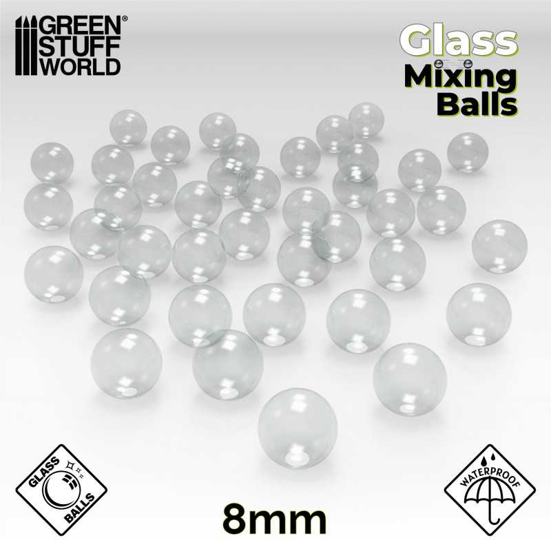 Glass Mixing Balls 8mm