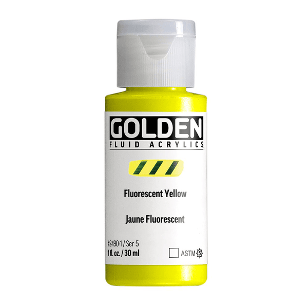 Golden Acrylics 30ml - Fluorescent Yellow