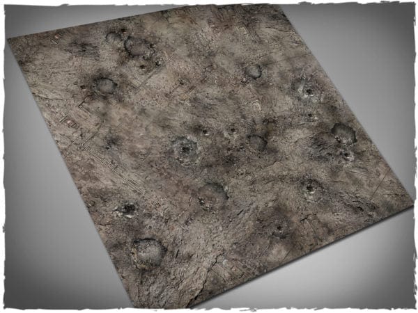 Deep-cut Studio Neoprene Gaming Mat - 4'x4' - Gothic Wasteland