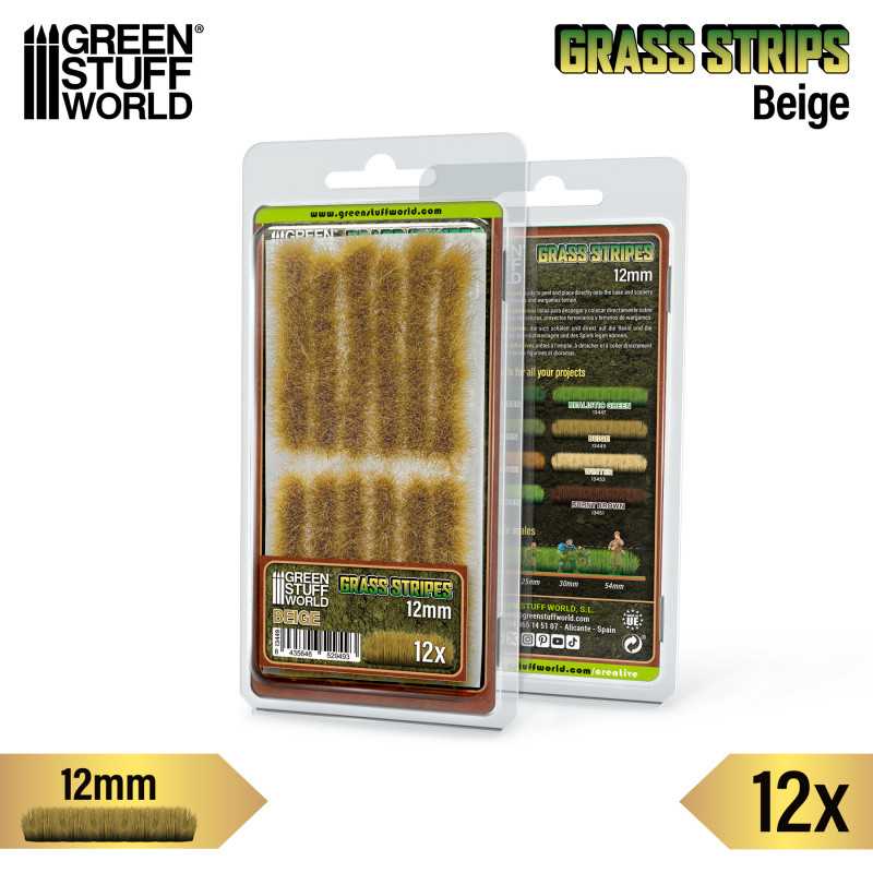 GSW Grass Strips 12mm - Beige