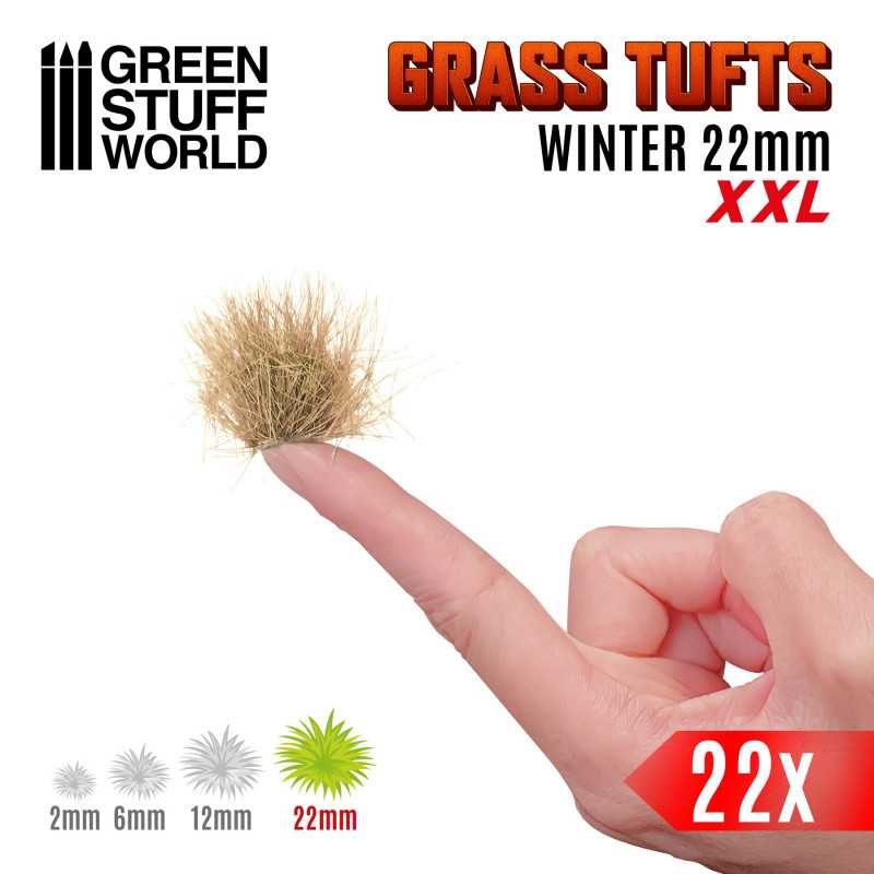 GSW Grass Tufts XXL 22mm - Winter
