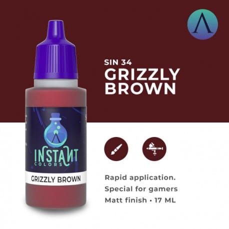 Scale 75 Instant Colors 17ml - Grizzly Brown