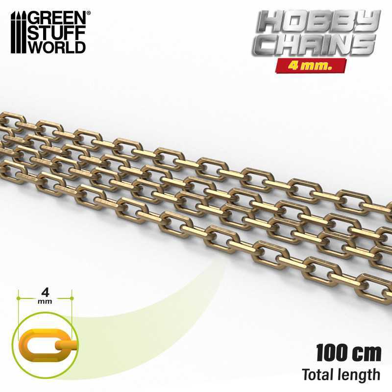 GSW Small Bronze Chains - 4mm