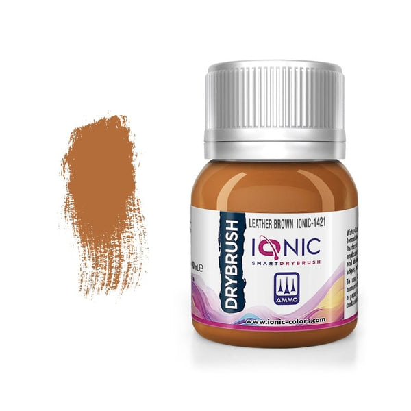 IONIC Drybrush Paints - Leather Brown 40ml