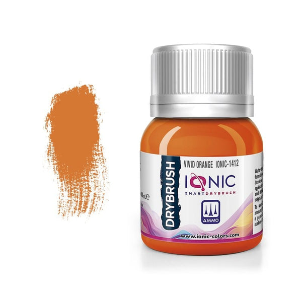 IONIC Drybrush Paints - Vivid Orange 40ml