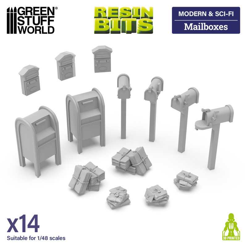 GSW Resin Basing Set - Mailboxes