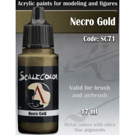 Scale 75 Scalecolor Metal N' Alchemy  17ml - Necro Gold