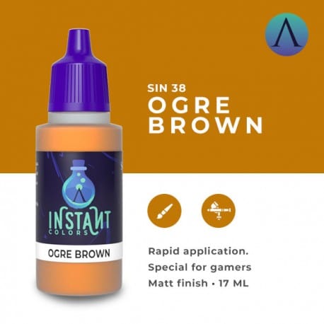 Scale 75 Instant Colors 17ml - Ogre Brown