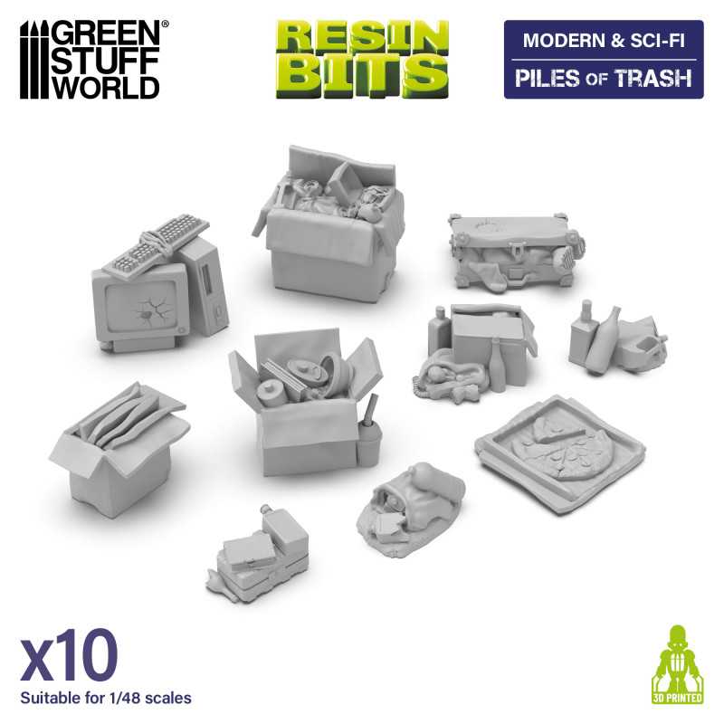 GSW Resin Basing Set - Piles of Trash
