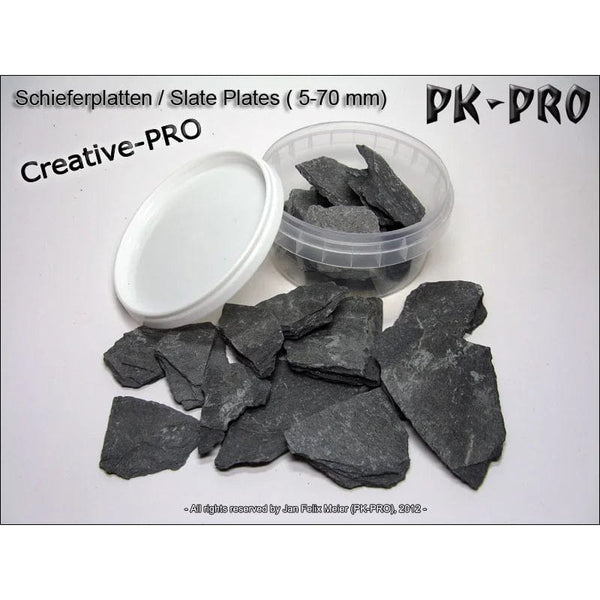 PK-PRO Basing Materials - Real Slate Plates - 150g