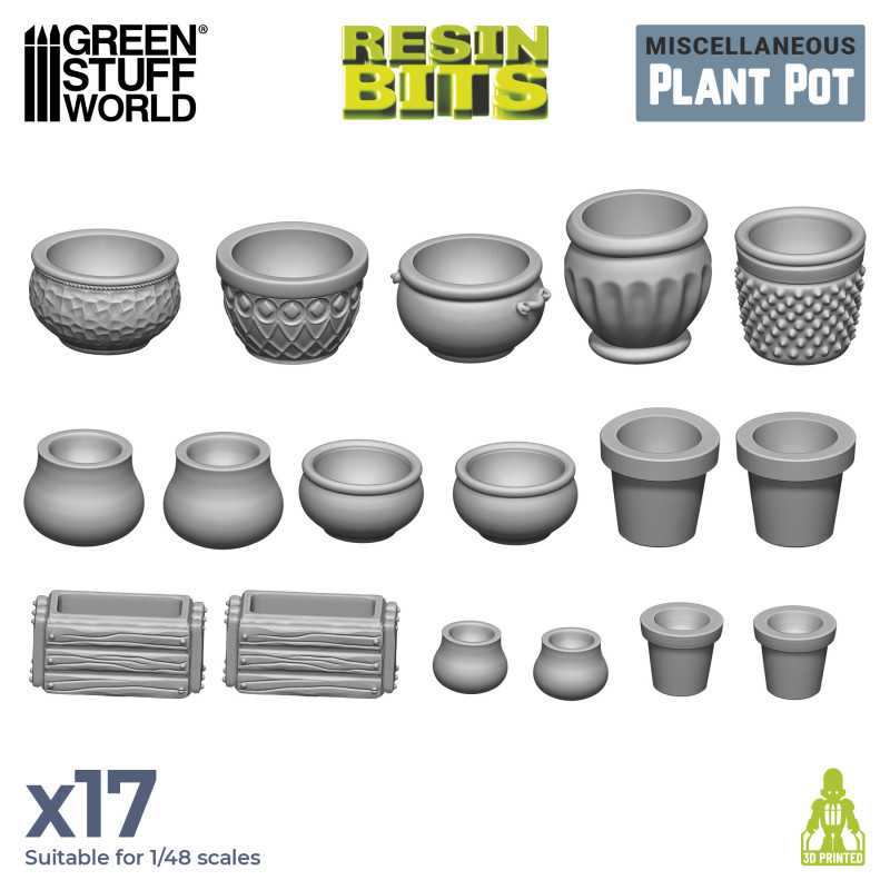 GSW Resin Basing Set - Plant Pot