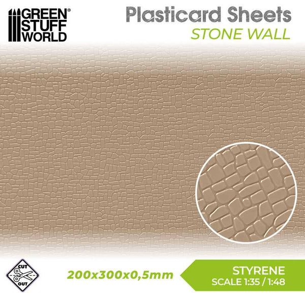 GSW Plasticard - Stone Wall