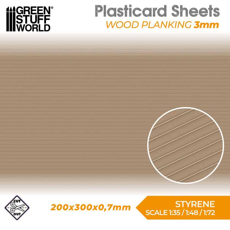 GSW Plasticard - Wood Planking