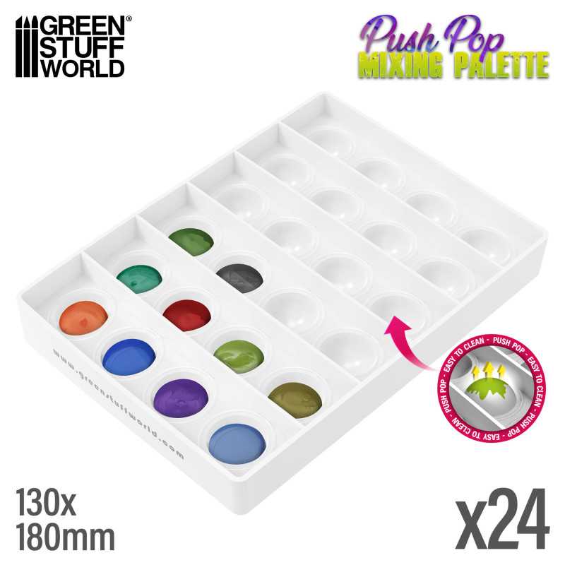 GSW Push Pop Mixing Palette 24 wells