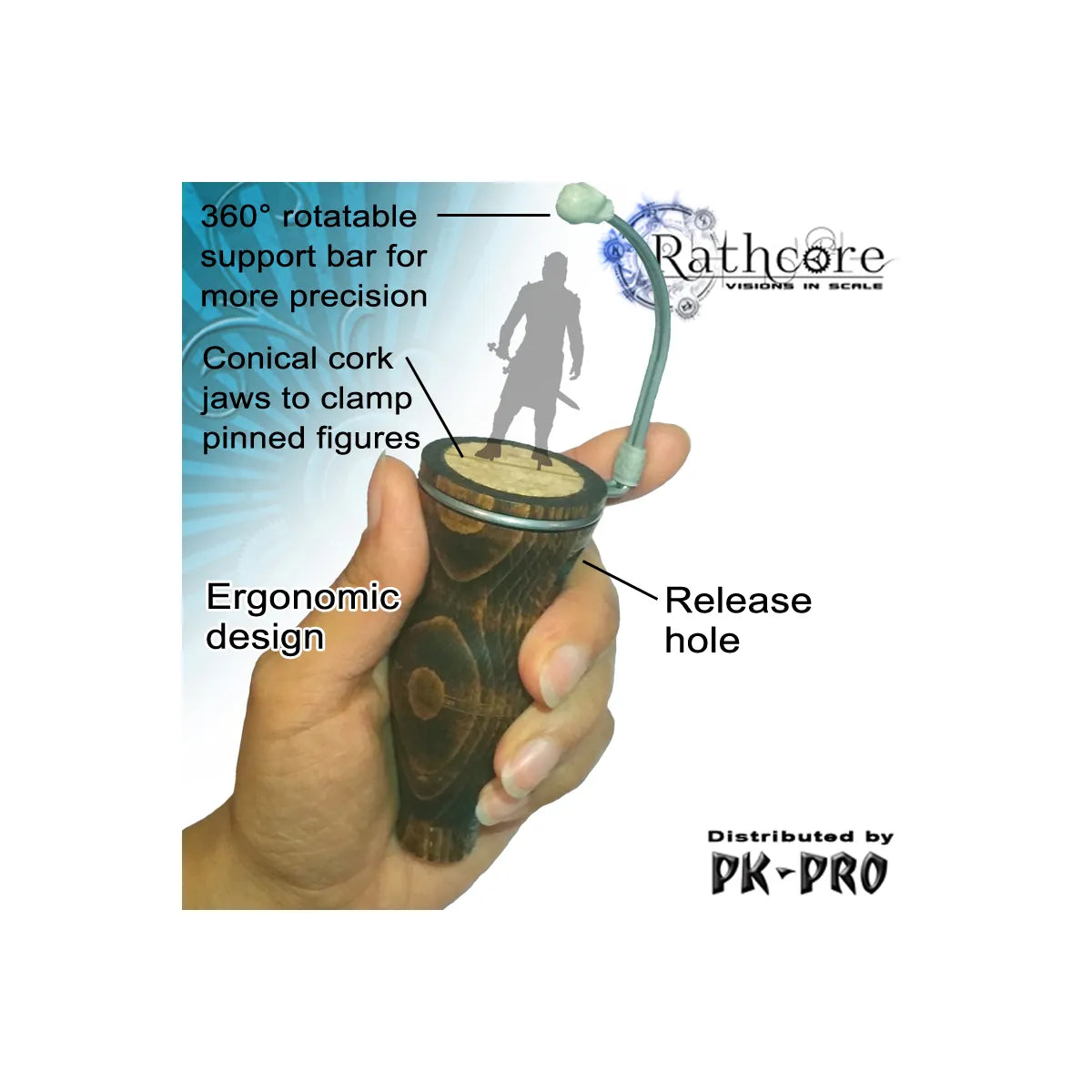 Rathcore Premium Painting Handle V.3 Dark (90mm)