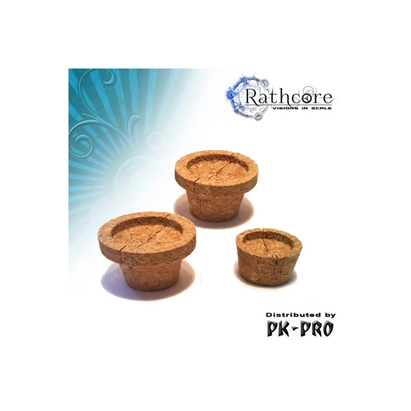 Rathcore Premium Painting Handle - Cork Adapters MIX (3x)