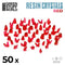 GSW Resin Crystals - Medium RED x50