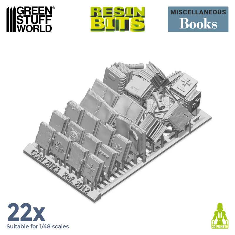 GSW Resin Miniature Books