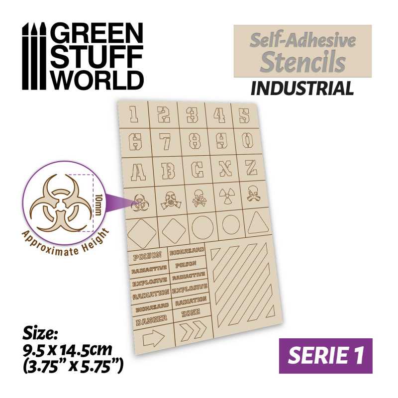 GSW Self-adhesive stencils - Industrial