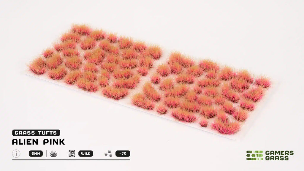 Gamer's Grass Tufts - Alien Pink 6mm