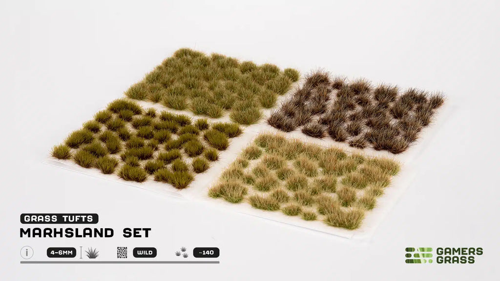 Gamer's Grass Tufts - Marshland Set