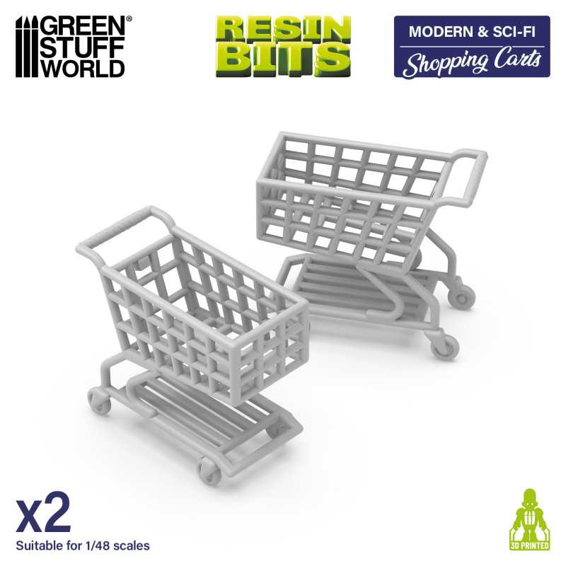 GSW Resin Basing Set - Shopping Carts