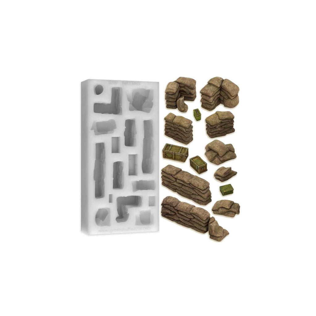 GSW Silicone Mold - Sandbags