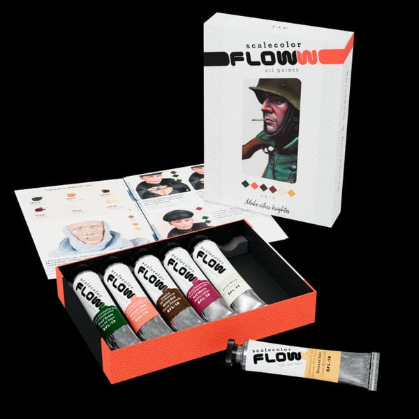 Scale 75 Flow Oil Paints - Skin