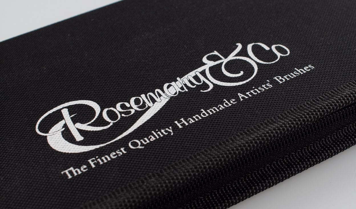 Rosemary & Co Brush Transport Case with Stand