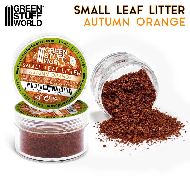 GSW Leaf Scatter Litter - Small Autumn Orange