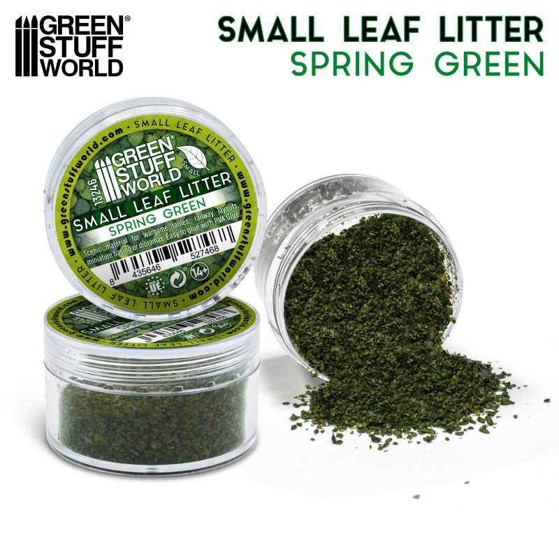 GSW Leaf Scatter Litter - Small Spring Green