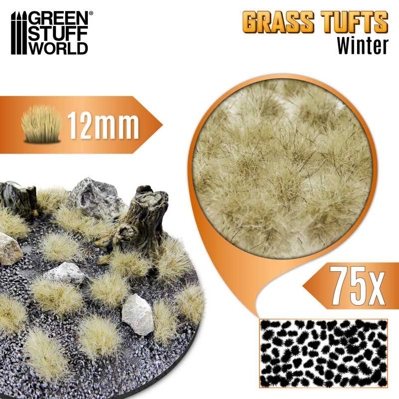 GSW Grass Tufts 12mm - Winter