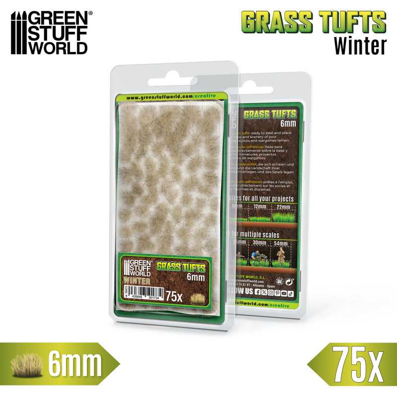 GSW Grass Tufts 6mm - Winter