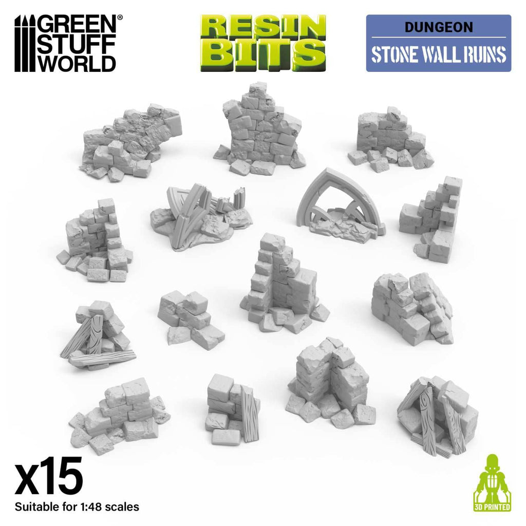 GSW - Stone wall ruins 1:48