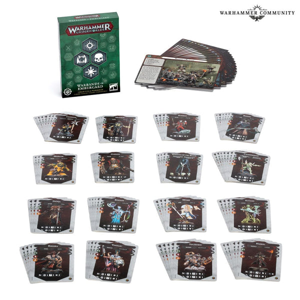 Warhammer Underworlds: Warbands of Embergard Card Packs (FRANÇAIS)