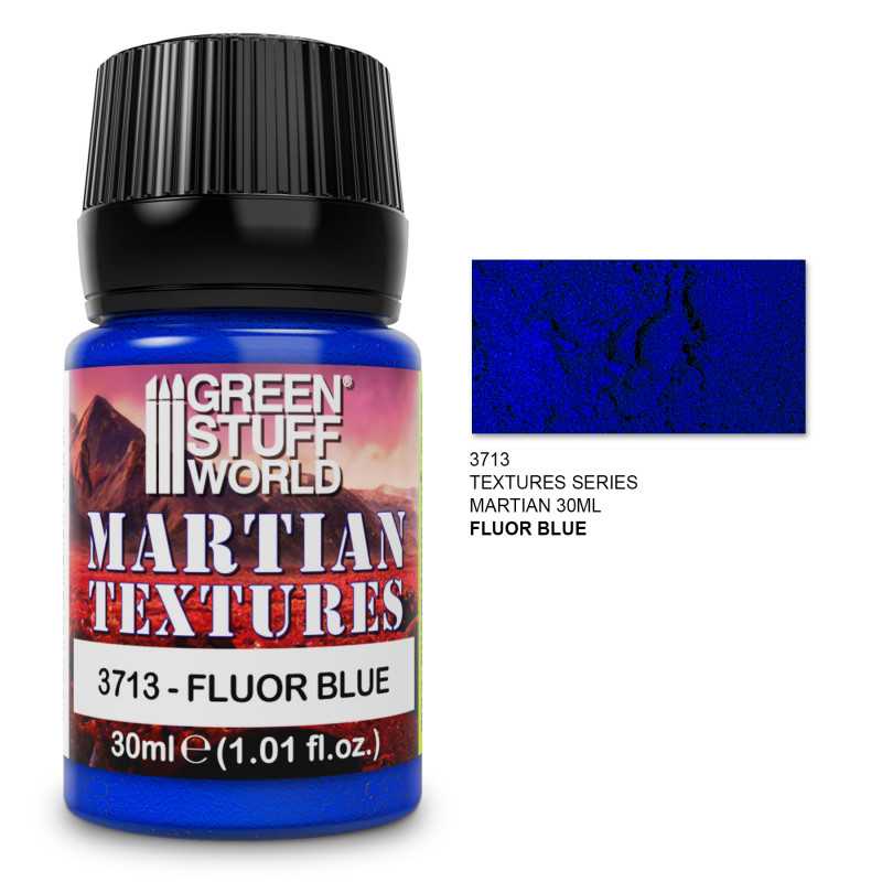 GSW Textured Paints - Martian Fluor Blue 30ml