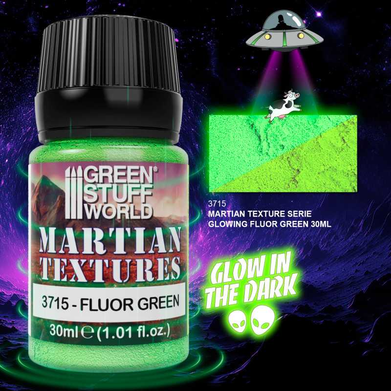 GSW Textured Paints - Martian Fluor Green 30ml
