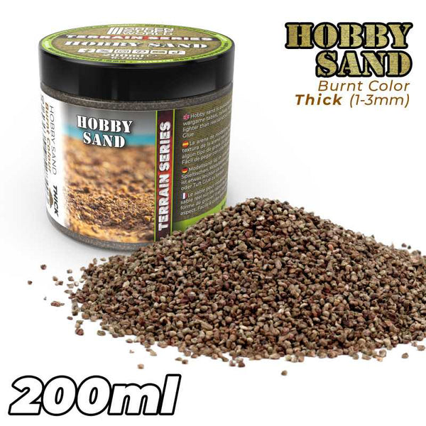 GSW Hobby Sand - Thick Burnt Brown - 200ml