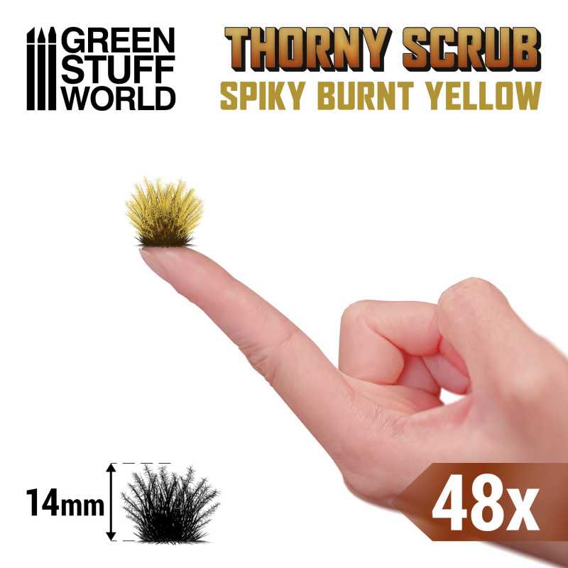 GSW Thorny Spiky Scrub - Burnt Yellow