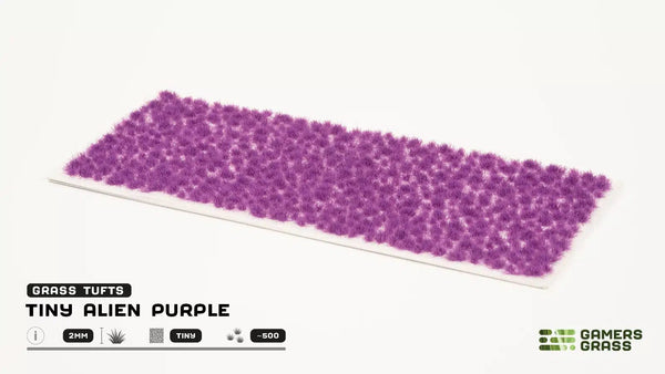 Gamer's Grass Tufts - Alien Purple Tiny Tufts