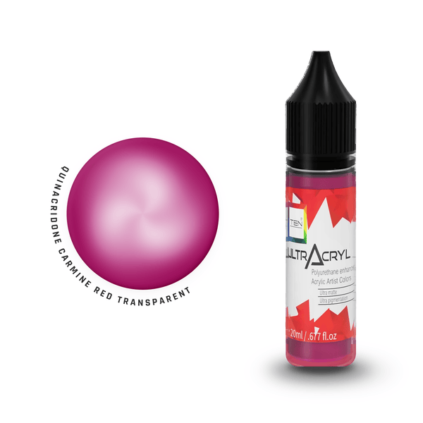 Ultracryl - Quinacridone Carmine Red Transparent 20ml