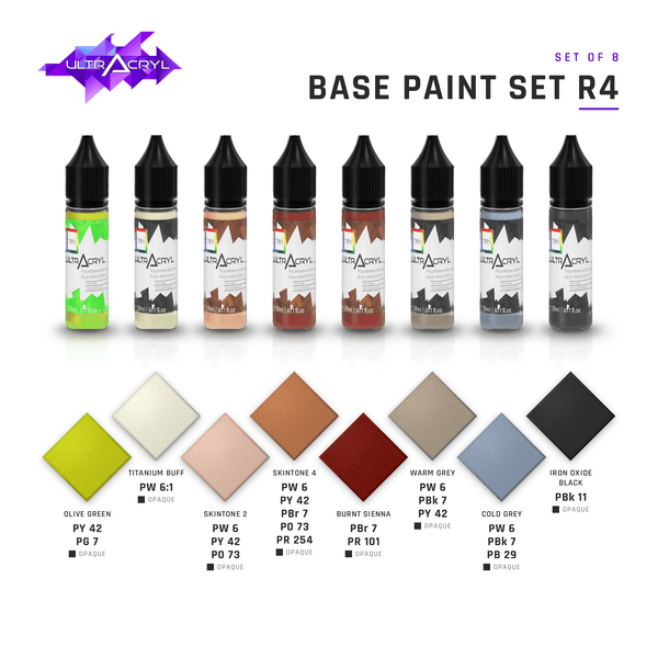 Ultracryl - Base Paint Set R4 (8)