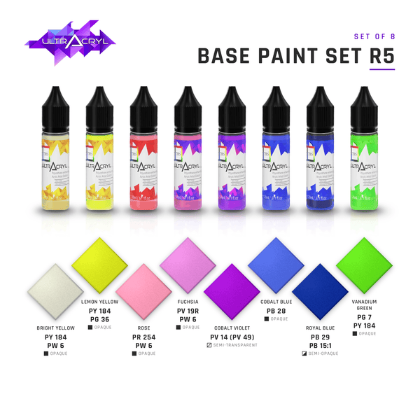 Ultracryl - Base Paint Set R5 (8)
